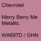 Preview: Chevrolet, Merry Berry Me Metallic, WA697D / GHN.